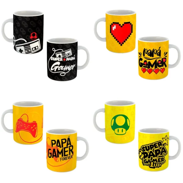 Plantillas Para Sublimar Tazas Especial D A Del Padre Gamer