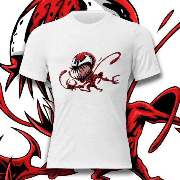 Vector Carnage - Diseño para personalizar playeras, sudaderas y más. Alta calidad, descarga instantánea.