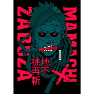 Vector exclusivo de Zabuza Momochi en formato .ai y .png para estampar playeras y personalizar artículos