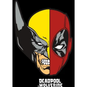 Vector exclusivo de Deadpool y Wolverine para estampar playeras y personalizar artículos.