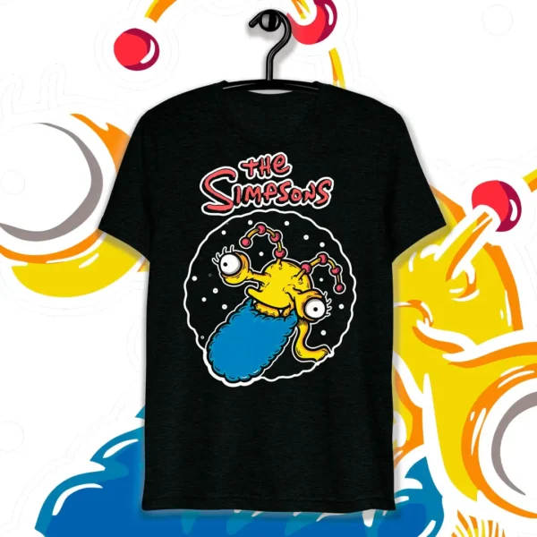 Vector de Halloween para estampar en playeras y sudaderas, inspirado en un personaje monstruoso de la cultura pop, disponible en formatos .ai y .png.
