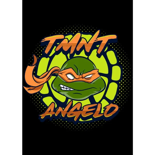 Vector de Michelangelo de las Tortugas Ninja en alta calidad, ideal para estampados en camisetas, sudaderas y artículos personalizables. Diseño exclusivo para emprendedores y negocios de personalización.