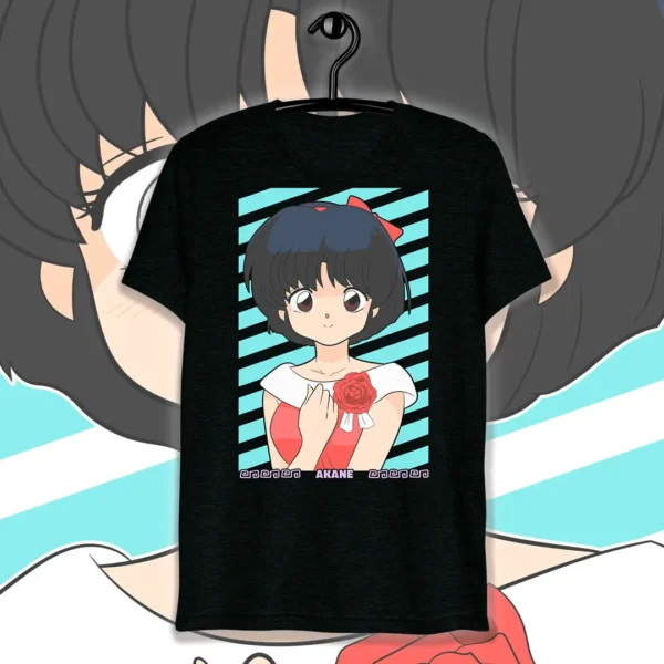 Vector de Akane Tendo de Ranma ½ en formato AI y PNG para estampados personalizados en camisetas y más. Diseño exclusivo para emprendedores y negocios de personalización.