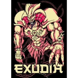 Vector de Exodia, el Prohibido, diseño exclusivo para estampados personalizados en playeras y sudaderas. Ideal para emprendedores y negocios de personalización.