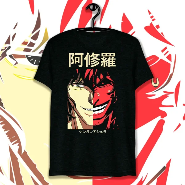 Vector de Ohma Tokita de Kengan Ashura en formatos .ai y .png, ideal para personalización de playeras, sudaderas y artículos estampados.