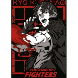 Vector de Kyo Kusanagi para estampado y sublimación en formato .AI con mockups en PNG