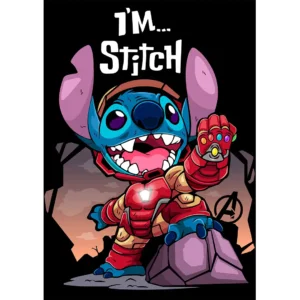 Vector Stitch Ironman en formato AI para estampados y playeras
